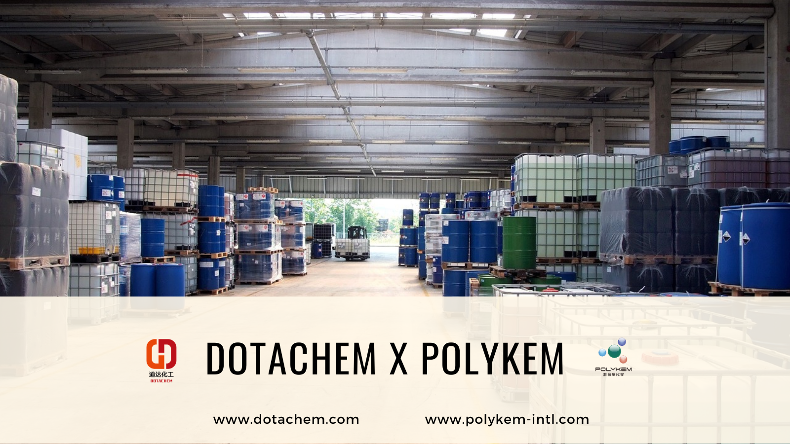 Dotachem lan Polykem kolaborasi kanggo nggawe solusi berkualitas tinggi kanggo pelanggan industri global!