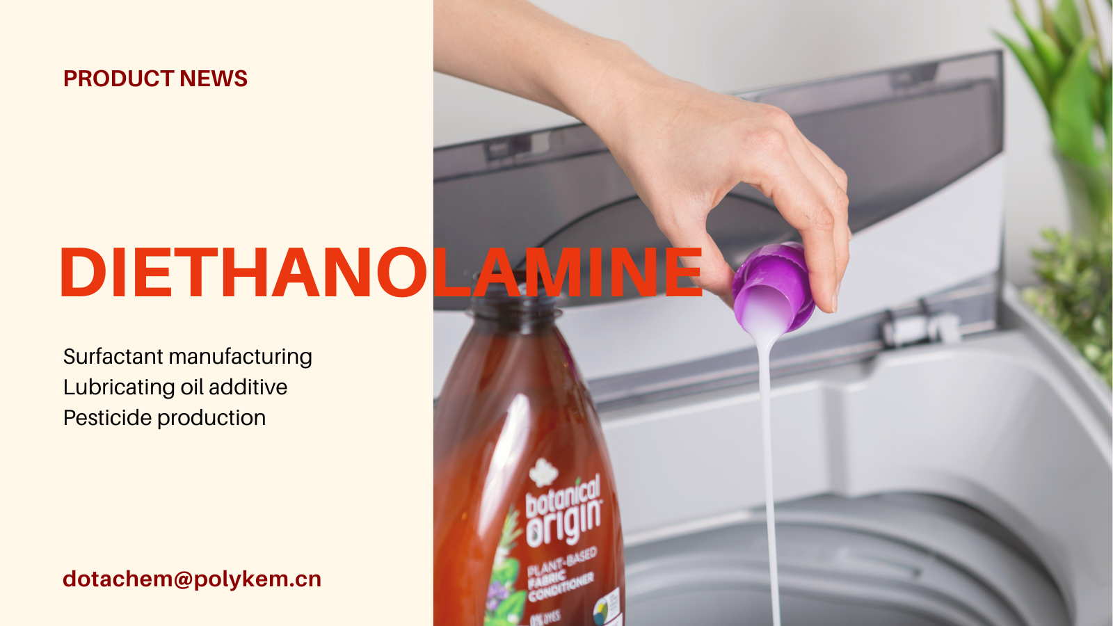Dotachem Dietanamine (Dea) - Pembekal Ethanolamin Kelas Profesional, Solusi Performance High!