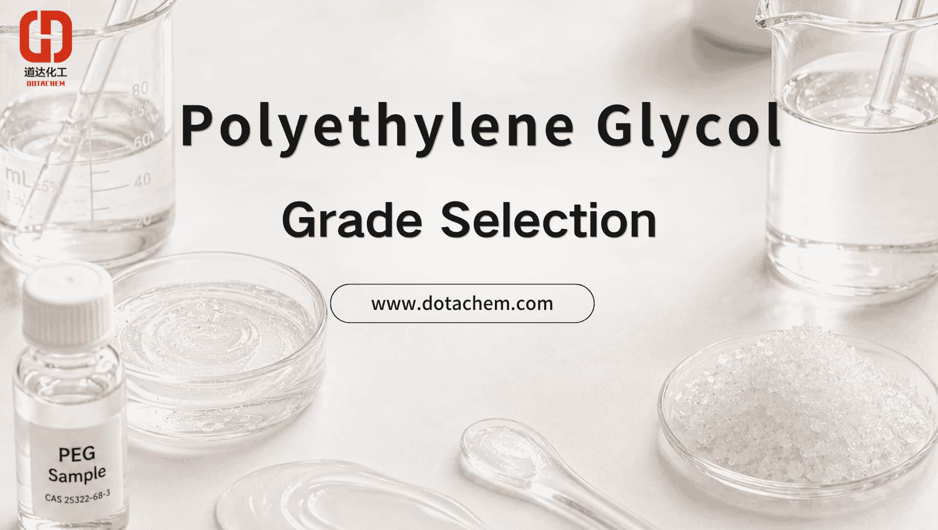 Cara Milih Kelas Polyethylene Glycol sing Tengen kanggo Aplikasi Beda