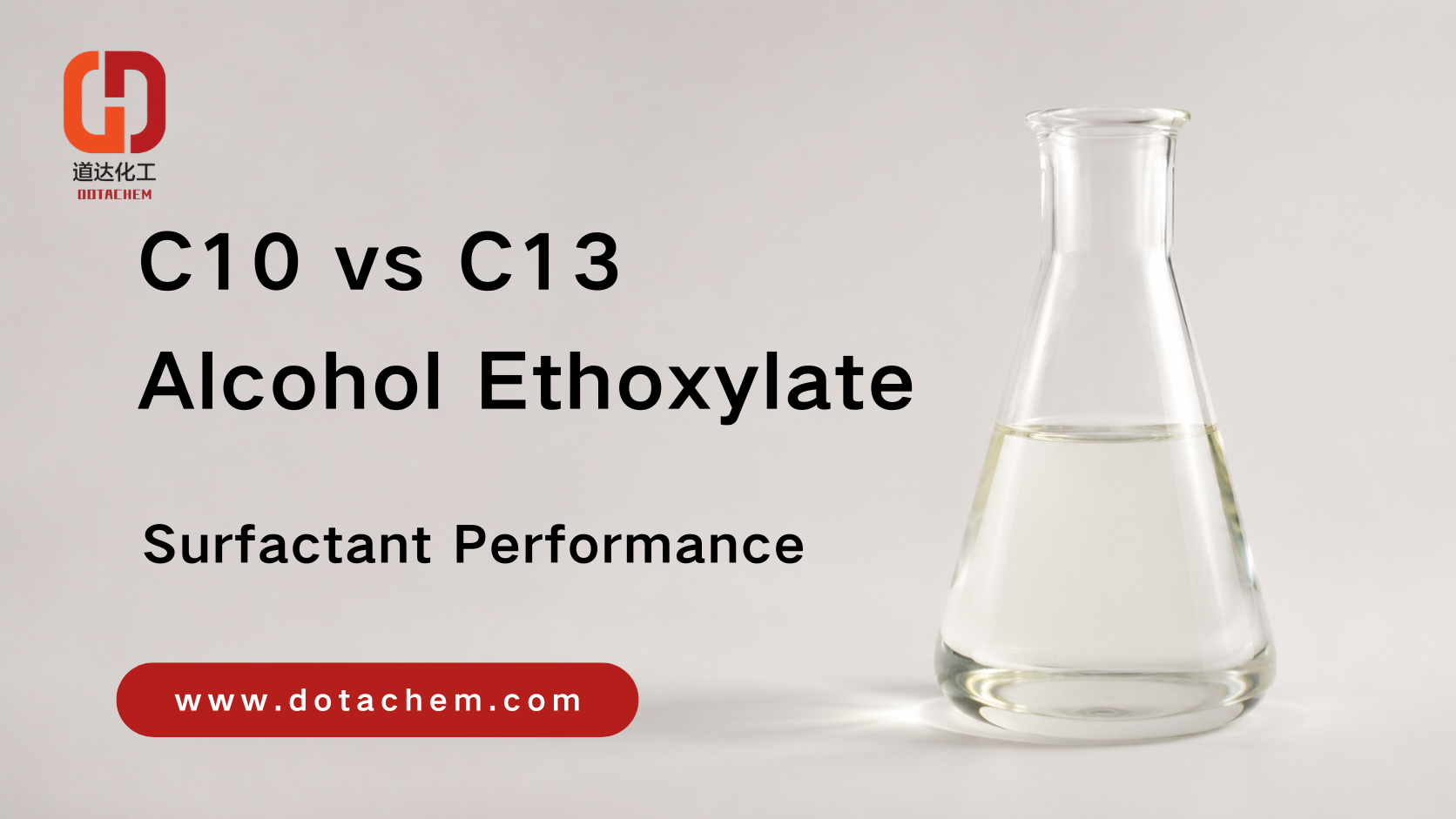 C10 vs C13 Alkohol Ethoxylates: Kepiye Dawa Rantai Karbon Ngaruhi Kinerja Surfaktan